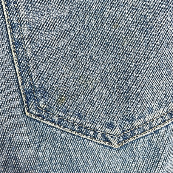 OBEY Propaganda No89 The Sundays Straight Jeans Boyish Cut High Waisted Blue 28 - Picture 10 of 15